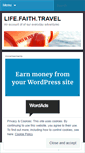 Mobile Screenshot of lifefaithtravel.wordpress.com