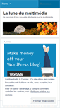 Mobile Screenshot of lalunedumultimedia.wordpress.com