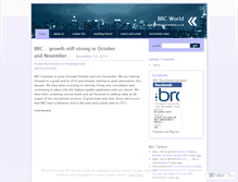 Tablet Screenshot of brcworld.wordpress.com