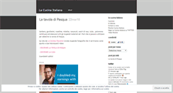 Desktop Screenshot of lacucinaitaliana.wordpress.com