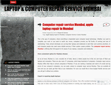 Tablet Screenshot of laptoprepairservicemumbai.wordpress.com