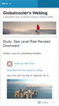 Mobile Screenshot of globalcooler.wordpress.com