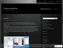 Tablet Screenshot of freewarealternatives.wordpress.com