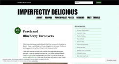 Desktop Screenshot of imperfectlydelicious.wordpress.com