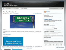 Tablet Screenshot of livemotra.wordpress.com