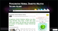Desktop Screenshot of pengobatanherbaldiabetesmelitus7.wordpress.com
