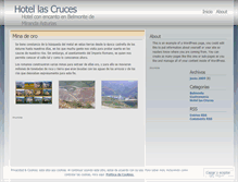 Tablet Screenshot of hotellascruces.wordpress.com