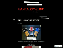 Tablet Screenshot of bantalgoeling.wordpress.com