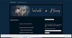 Desktop Screenshot of mioblogwolf.wordpress.com