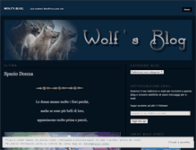 Tablet Screenshot of mioblogwolf.wordpress.com