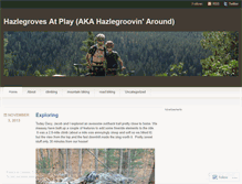 Tablet Screenshot of hazlegrovesatplay.wordpress.com