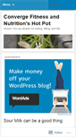 Mobile Screenshot of convergenyc.wordpress.com
