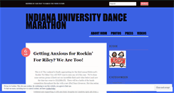 Desktop Screenshot of iudancemarathon.wordpress.com