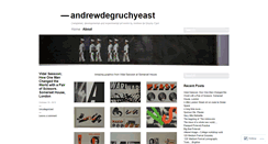 Desktop Screenshot of andrewdegruchyeast.wordpress.com