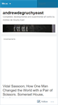 Mobile Screenshot of andrewdegruchyeast.wordpress.com