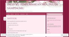 Desktop Screenshot of mawarmawar.wordpress.com