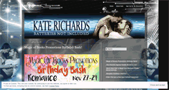 Desktop Screenshot of katerichards.wordpress.com
