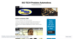 Desktop Screenshot of isotechpa.wordpress.com