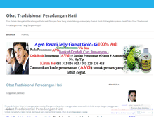 Tablet Screenshot of obattradisionalperadanganhatiekstrajyangalami99.wordpress.com