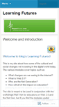 Mobile Screenshot of learningfutures.wordpress.com