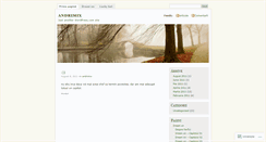 Desktop Screenshot of andrimix.wordpress.com