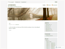 Tablet Screenshot of andrimix.wordpress.com