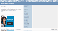 Desktop Screenshot of musingaditi.wordpress.com