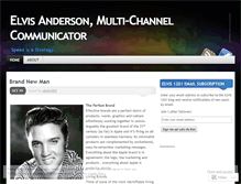 Tablet Screenshot of elvis1201.wordpress.com