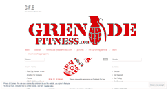 Desktop Screenshot of grenadefitness.wordpress.com