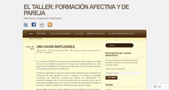 Desktop Screenshot of centrodeformacionafectiva.wordpress.com