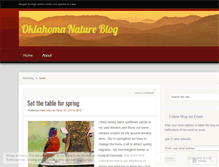 Tablet Screenshot of oklahomanatureblog.wordpress.com