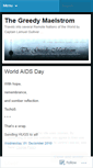 Mobile Screenshot of greedymaelstrom.wordpress.com