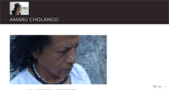 Desktop Screenshot of amarucholango.wordpress.com