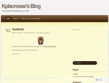 Tablet Screenshot of kplacrosse.wordpress.com