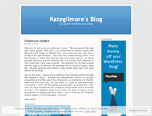 Tablet Screenshot of kategilmore.wordpress.com