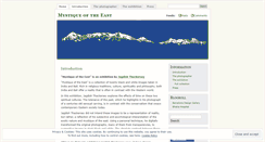 Desktop Screenshot of mystiqueoftheeast.wordpress.com