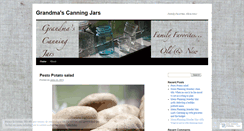 Desktop Screenshot of gcjars.wordpress.com