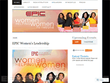 Tablet Screenshot of epicworldcenter.wordpress.com