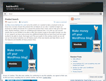 Tablet Screenshot of hairloss911.wordpress.com