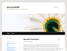 Tablet Screenshot of kerrysmith85.wordpress.com