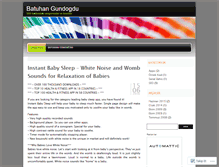 Tablet Screenshot of batuhangundogdu.wordpress.com
