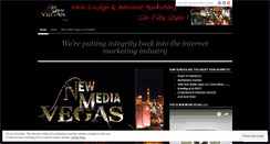 Desktop Screenshot of newmediavegas.wordpress.com