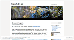 Desktop Screenshot of megyula.wordpress.com