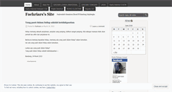 Desktop Screenshot of fachriars.wordpress.com