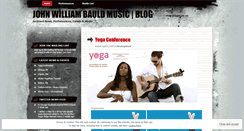 Desktop Screenshot of liveyogamusic.wordpress.com