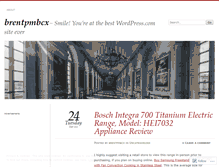 Tablet Screenshot of brentpmbcx.wordpress.com