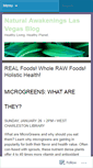 Mobile Screenshot of naturalvegas.wordpress.com