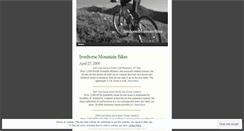 Desktop Screenshot of ironhorsemountainbikes.wordpress.com