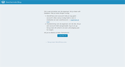 Desktop Screenshot of marketingcommunicatie.wordpress.com