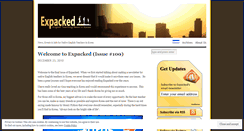 Desktop Screenshot of expacked.wordpress.com